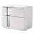 Palermo Lacquer LED Panel Bedroom Set