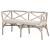 Palisades Polyethylene/Rattan Bench