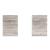 Vessalli MDF Panel Bedroom Set w/Extensions