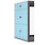 Silent Room XL Large Fabric Soundproof Acoustic Pod w/Glass Facade & Glass Back