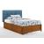 Spices Paprika Fabric/Wood K-Series High/Low Platform Bed