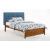 Spices Paprika Fabric/Wood K-Series High/Low Platform Bed
