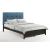 Spices Paprika Fabric/Wood K-Series High/Low Platform Bed