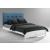 Spices Paprika Fabric/Wood K-Series High/Low Platform Bed, California King Size