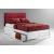 Spices Paprika Fabric/Wood K-Series High/Low Platform Bed