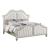 Paris King Size Bed with Velvet Upholstered Footboard & Headboard, LED Lighting