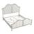Paris King Size Bed with Velvet Upholstered Footboard & Headboard, LED Lighting