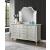 Paris Wood Veneer Mirror