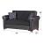 Passaic Fabric/Leatherette Storage Sleeper  Living Room Set