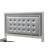 Passion King Size Bed with Leatherette Upholstered Headboard & LED Lighting