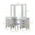 Passion Leather/Wood Regular Bedroom Set