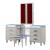 Passion Leather/Wood Regular Bedroom Set