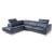 Pauline Leather L-Shaped Sectional Sofa w/ Power Recliner, Left Facing Chaise