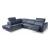 Pauline Leather L-Shaped Sectional Sofa w/ Power Recliner
