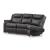 Sultan Meadow Faux Leather 2-Piece Reclining Sectional Sofa