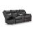 Sultan Meadow Faux Leather 2-Piece Reclining Sectional Sofa