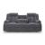 Observation Fabric REC PWR Sofa w/Drop Down Table