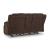 Observation Fabric DBL REC PWR Loveseat w/Console