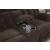 Observation Fabric DBL REC PWR Loveseat w/Console