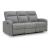 Gauntlet Polyester Reclining Living Set