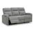 Gauntlet Polyester Reclining Living Set