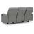 Gauntlet Polyester Reclining Sofa