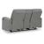 Gauntlet Polyester Reclining Living Set
