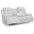 Rhines Falls Polyester Power Reclining Sofa w/Drop Down Table