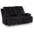 Rhine Falls Polyester Power Reclining Loveseat w/Console