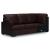 McDowlan Leather/Faux Leather 3-Piece Sectional Sofa w/Double Chaise
