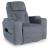 Studio Cave Polyester Power Recliner w/Adjustable Headrest