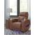 Clean-Slate Faux Leather Power Recliner w/Adjustable Headrest