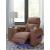 Clean-Slate Faux Leather Power Recliner w/Adjustable Headrest