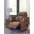 Clean-Slate Faux Leather Power Recliner w/Adjustable Headrest