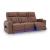 Clean-Slate Faux Leather Power Reclining Sofa w/Adjustable Headrests