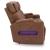 Clean-Slate Faux Leather Power Reclining Sofa w/Adjustable Headrests