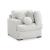 Cuddle Plush Fabric 5-Piece L-Shaped Sectional Sofa
