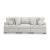 Cuddle Plush Fabric 3-Piece Sofa