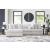 Cuddle Plush Fabric 3-Piece Sectional Sofa w/Left Chaise