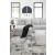 Cuddle Plush Fabric 6-Piece Sectional Sofa w/Left Chaise