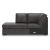 Lofton-Pike Faux Leather U-Shaped 2-Piece Sectional w/Left Arm Chaise Facing