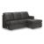 Lofton-Pike Faux Leather U-Shaped 2-Piece Sectional Sofa w/Righ Arm Chaise Facing