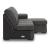 Lofton-Pike Faux Leather U-Shaped 2-Piece Sectional Sofa w/Righ Arm Chaise Facing