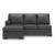 Lofton-Pike Faux Leather U-Shaped 2-Piece Sectional Sofa w/Righ Arm Chaise Facing