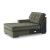 Caspian-Town 2-Piece Fabric L-Shaped Sectional Sofa w/Left Arm Chaise Facing