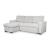 Wohlen Fabric 2-Piece Sectional w/Pop Up Sleeper & Chaise