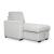 Wohlen Fabric 2-Piece Sectional w/Pop Up Sleeper & Chaise