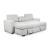 Wohlen Fabric 2-Piece Sectional w/Pop Up Sleeper & Chaise