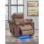 Lorrenton Faux Leather Glider Power Recliner w/Audio System