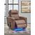 Lorrenton Faux Leather Glider Power Recliner w/Audio System